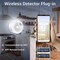 Wireless Natural Gas Alarm Plug in Explosive Gas Detector combo for Flammable Gases Methane Propane Butane LPG LNG WiFi Gas Leak Sensor Natural Gas Leak Detector for Home RV Trailer Camper